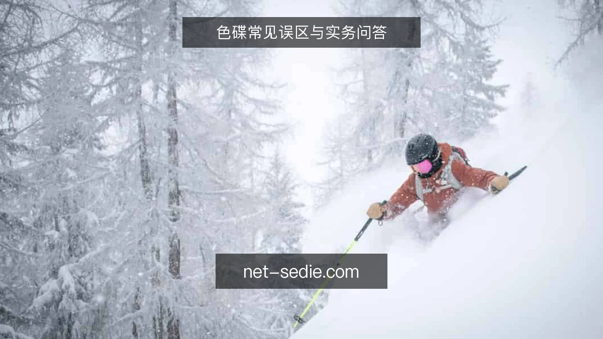 色碟常见误区与实务问答
